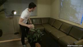 ”Big ass redhead TBabe anal fucking boss”