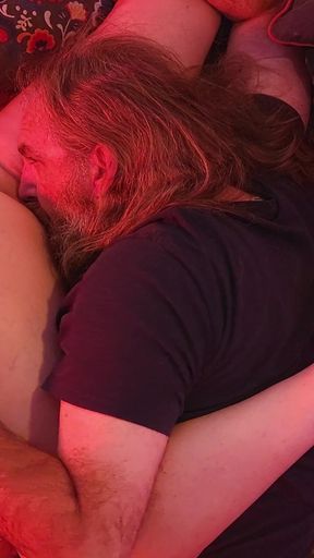 Thrilling moment from &quot;My sexy MILF wife masturbates, gets her pussy licked till she has a real orgasm then gets a hard&quot;