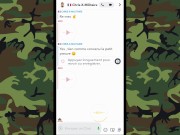 Un Militaire Français Hétéro m'écrit pour devenir Soumis !