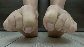 Nude polish toe curls (part 3) MP4 FULL HD 1080p