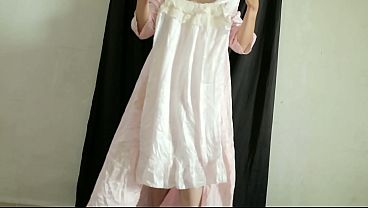 TRY ON HAUL MY NEW SATIN ROBE