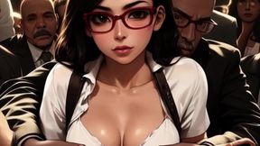 Cockhungry College Girls Get Gangbanged in a Mosh Pit