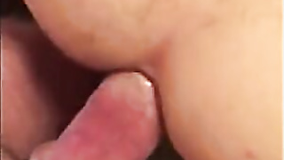 Elder Dad Breeds His Lad Man No condom