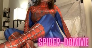 Spider-Domme Marvel Cosplay - Roleplay Superhero Tit Ass Goddess Worship Verbal Humiliation