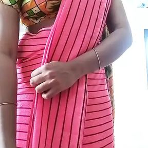 Swetha tamil wife saree strip show