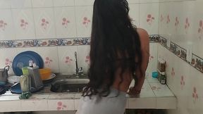 joven hermanastra colegiala se deja meter la gran polla de su hermanastro por el cono rico y apretado - porno en espanol