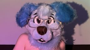 Pent up Nerd hits the ceiling with this load!
