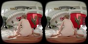 VR Bangers: Hot Blonde Octavia in Lingerie Sucks a Huge Cock and Fucks Missionary | VR Porn
