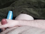 Short little video of chubby guy making a mess~
