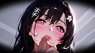 [VOICED JOI] Your hentai girlfriend lets you cum inside her so you can feel better