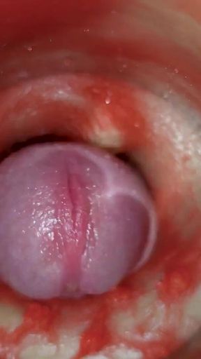 Cum Without Sperm. Excellent Internal Camera. 4K