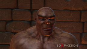 Cruel orcs fuck eighteen sweet teen girl in darkness dungeon