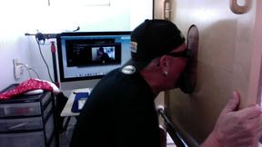 ”Latino Daddy Gloryhole Fuck”