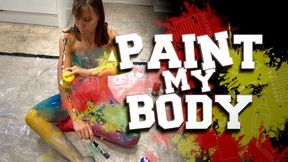 Nude Body Painting - WAM Wet and Messy (HD)