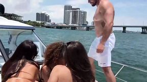 Me Got a Fleet Boat, Filled with Wicked Hoes, Sailed Out to Sea for Epic Cock&#x1F346; Battle: Me vs 4 Horny&#x1F975; Sluts