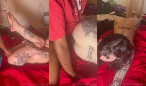 sinforsilk takes a pounding from a bbc porn video