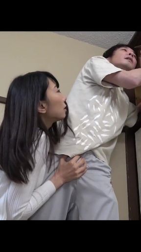 Epic moment from &quot;Akane Morita - In-Law Who Sexually Disposes Of The 35 Year Old Unemployed Lazy Man In His Room&quot;