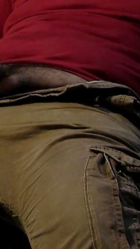 Quick Solo Jerk Off with Huge Cumshot   Clip 3