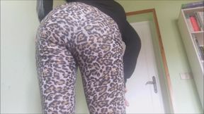Farts Into My Leopard Yogapants