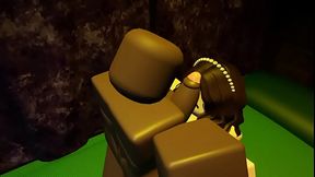 Chica es tomada por una polla negra