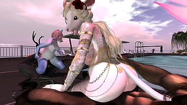 Friendly Сompetition II ( Furry / Yiff )