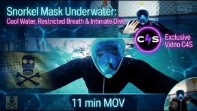 Snorkel Full Face Mask: Underwater Sensory Play & Restricted Breathing - 11 Min MOV