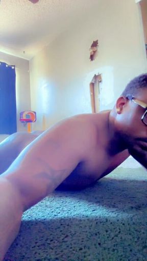 Jack Flash face in carpet nude challenge