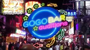 Asian chick gives a hot lap dance for extra cash