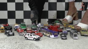 Toy Car crush Day floor view