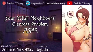 Your MILF Neighbour's Giantess Problem ASMR