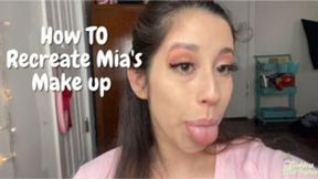 How To Recreate Mia's Make up