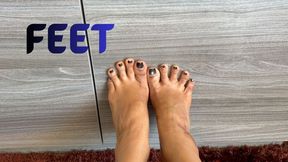 Creasing My Asian MILF Toes 4