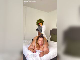 Peachie Garcia Loving Each Second Of The Wicked Clown Giving it Worthwhile To HER!
