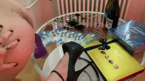 My whore in Switzerland Geneva come to see me with swiss chocolates, 2 bottles of good wiine and 800 chf and her dirty sissy slut ass! look how she moves…. who is next? bdsm femdom findom mistress am…