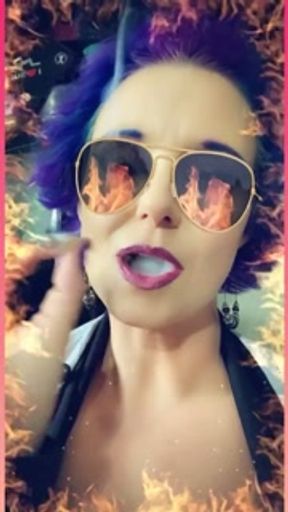 Laura Loves Smoking with faces from Snap