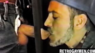 RetroJocks - Stranger Dude Sucks Off Older Guy's Big Dick