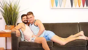 Brysen & Blake Ryan Self-Facial Fun & Raw-Doggling