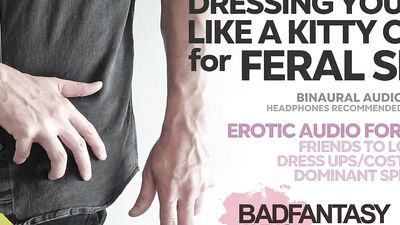 Dressing You Like a Kittycat For Feral Gay Sex [Erotic Audio For Men] [M4M] [Friends to Lovers]