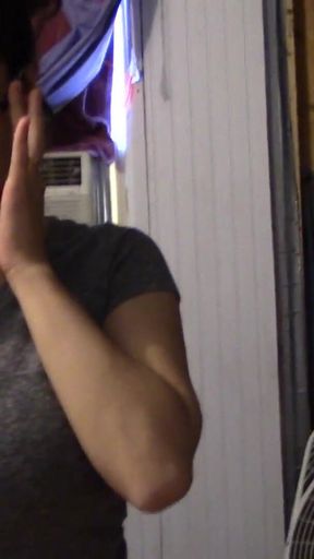 Dirty whore titfucks neighbor