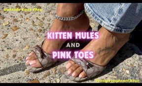 Kitten Heels & Pink Toes