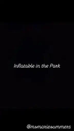 Inflatable in the Park
