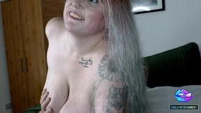 old vs young - watch as older gent paul jones rails young bambi beauty