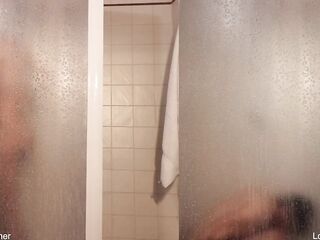Allies showering after homo sex