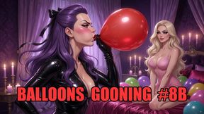 Balloons Gooning #8B: Latex Tension Dominion (Animated)