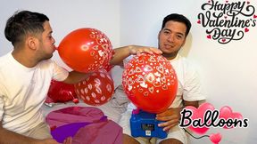 Balloon Obsession on Valentineâ€™s Day