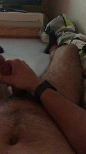 Hairy Twink HUGE CUMSHOT after 4 hours edging