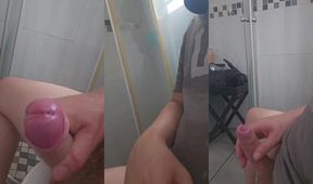 Precum soaked uncut cock gushing cumplay south african solo wank