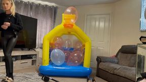 Balloon and bouncy castle pop HD