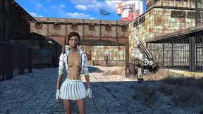 Anime Teen Tempts Fate in Busty Fallout Fantasy Costume Showdown