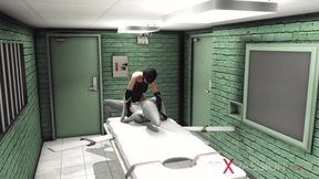 Female alien in a prison gets fucked hard by a hot dickgirl